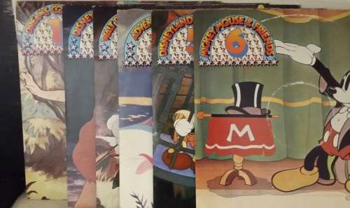 LP VINYL RECORD - THE WONDERFUL WORLD  OF DISNEY 6 LP