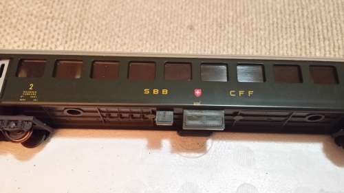 Lima ITALY HO  SCALE  SBB CFF  TRAIN CARRAIGE