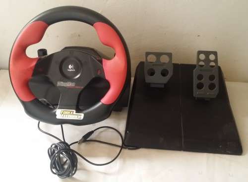 LOGITEC GAMING STEERING WHEEL SET