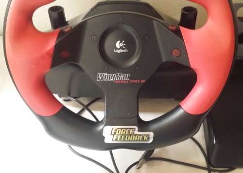 LOGITEC GAMING STEERING WHEEL SET
