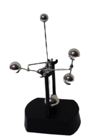 NEWTONS CRADLE BALANCING PENDULUM BALLS DESK DECOR  21 CM