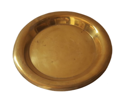 Round brass plate  27 CM