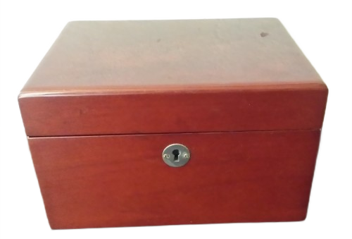 WOODEN JEWELLERY BOX