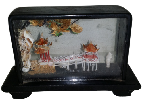 Cased Oriental Scene