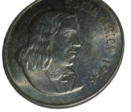 1967 SILVER ONE RAND R1 SOUTH AFRICAN COIN
