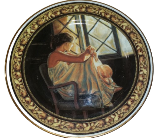 LIMOGES FRANCE DECOR PLATE 26 CM