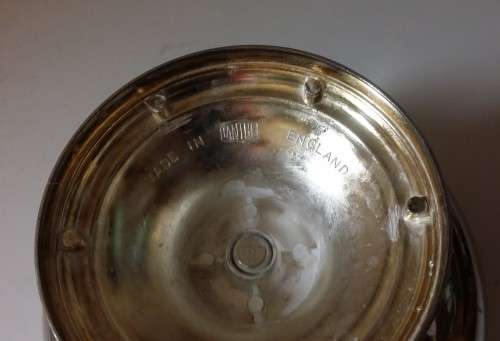 SILVER PLATE VINTAGE VASE ENGLAND 20 CM