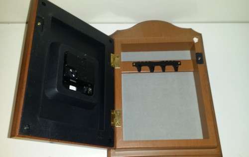 CLOCK AND KEY HOLDER CASE 28 X 19 CM