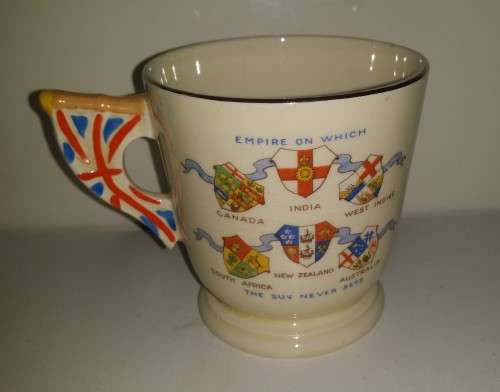 BURLEIGH WARE ENGLAND MUG