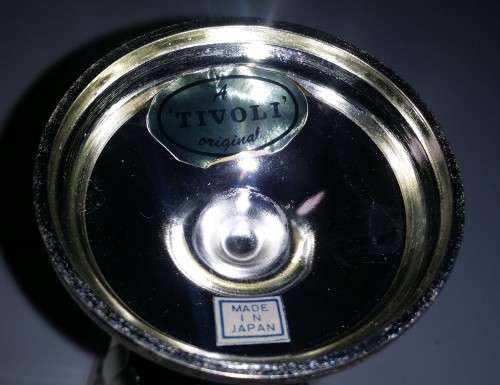 SET OF SIX TRIVOLI SILVER PLATED WINE GOBLETS 12 X 7 CM