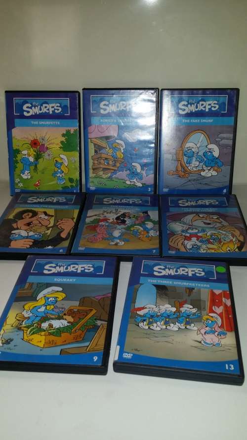 DVD - eight smurf movies