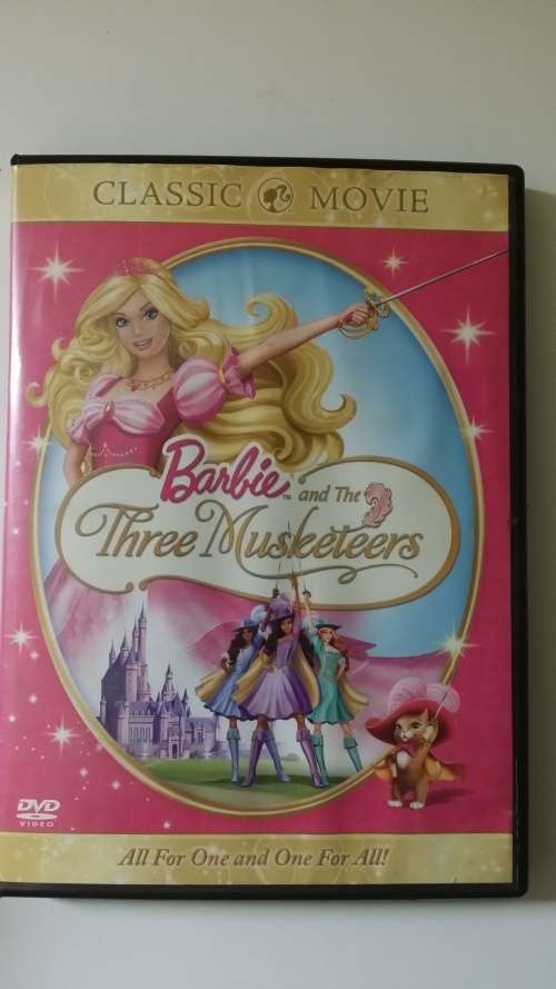 DVD -  BARBIE THREE MUSKETEERS