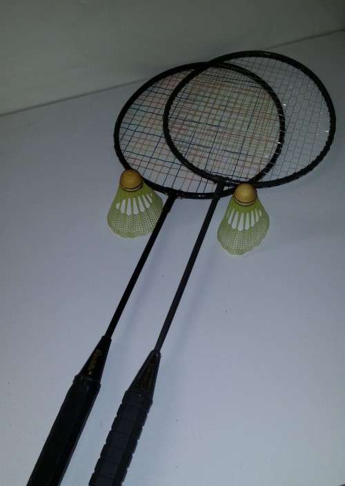 Two Badminton Racket