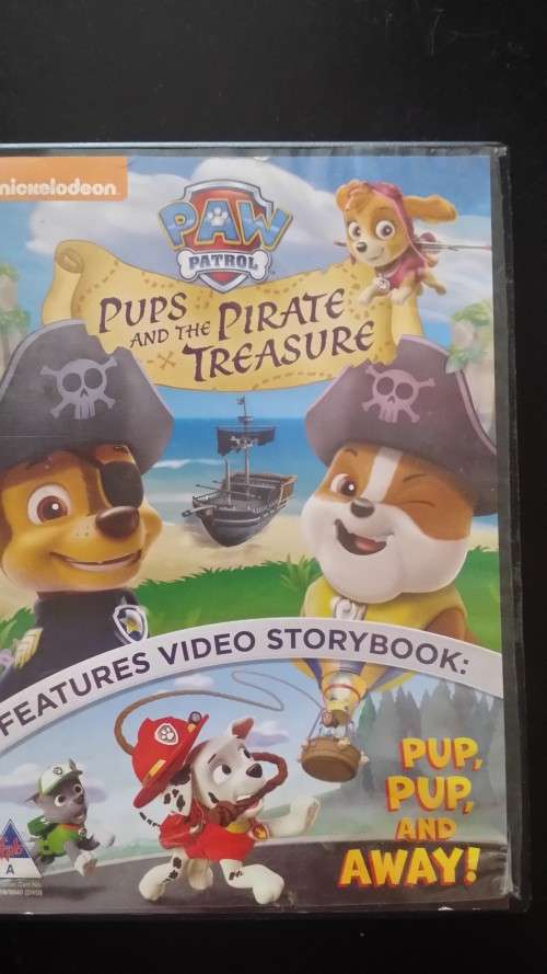 DVD - pups and the pirate treasure