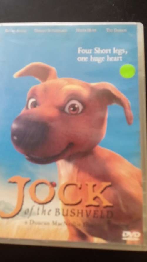 DVD  - jock of the bushveld four short legs big heart
