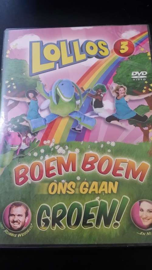DVD  - lollos 3  boem boem ond gaan groen