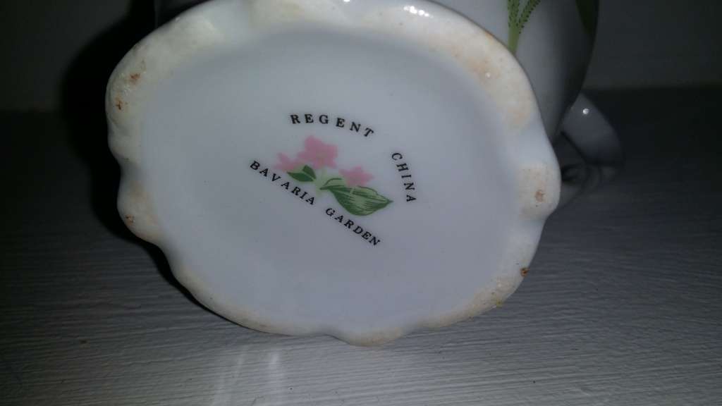 Regent China Bavaria Gardens Milk Jug 10cm