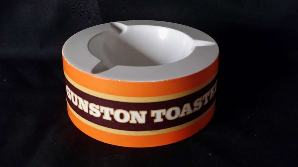 Ornamin Lawsonware  Gunston Toasted Ashtray 12.5 x 5.5 cm