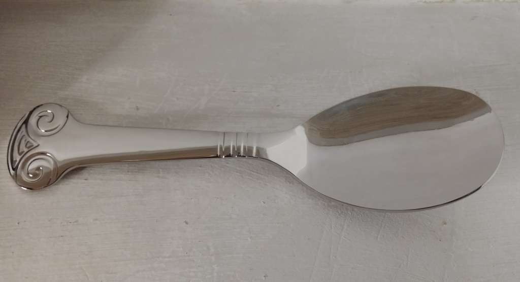 Large Carrol BoYes Serving Spoon - Soleil  never used 27 x 7 cm