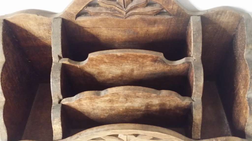 Wooden  Organizer 31 x 18 x 13 cm