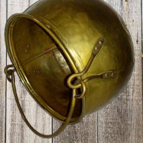 Brass Bucket  15 X 20 CM