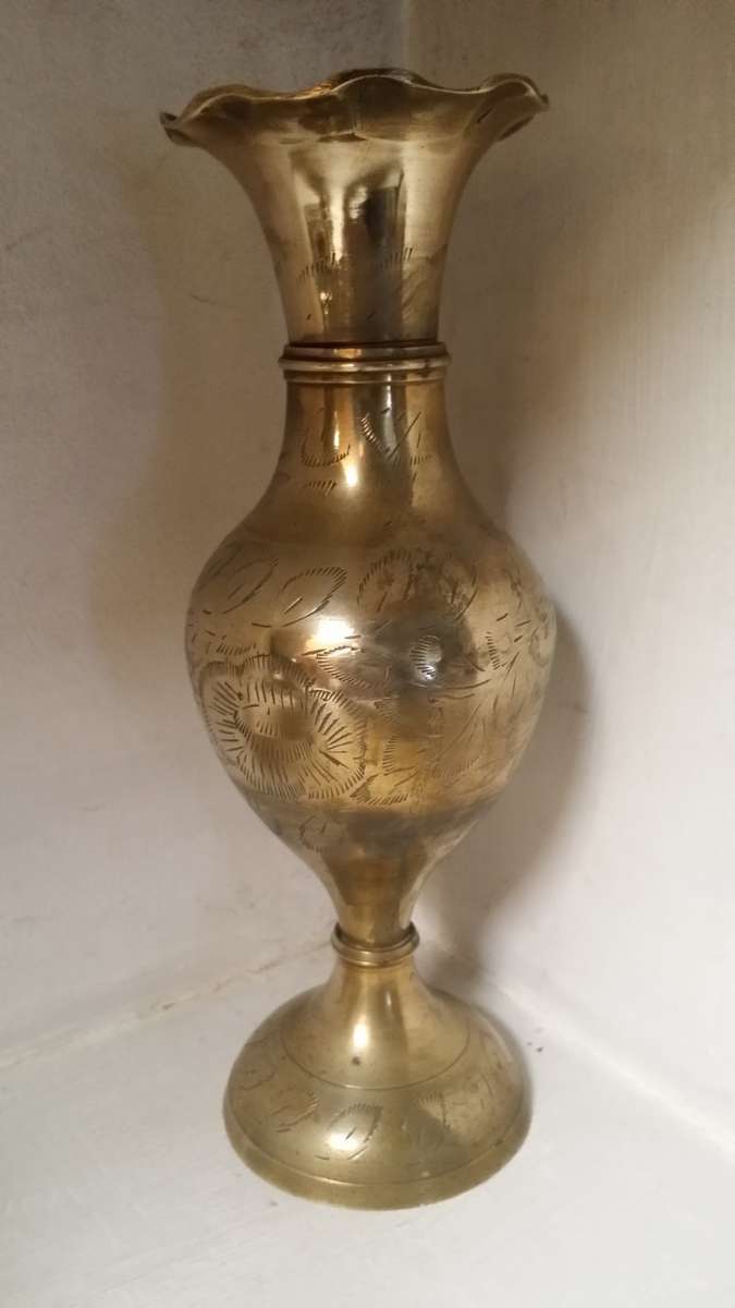Brass  vase  24 cm