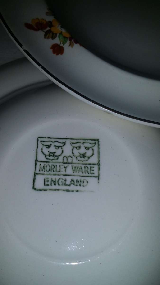 Set of Six Morley ware Desert Bowls