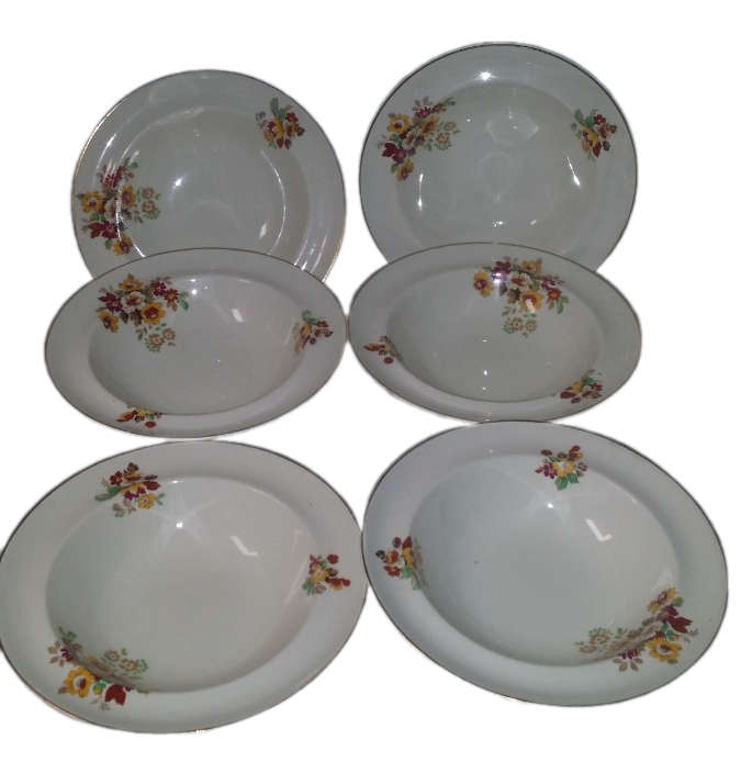 Set of Six Morley ware Desert Bowls