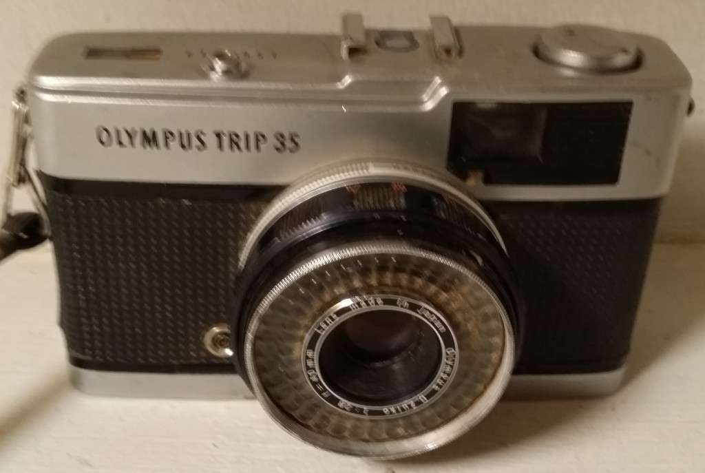Olympus  Film Camera Not Tested sold as is not in working condition