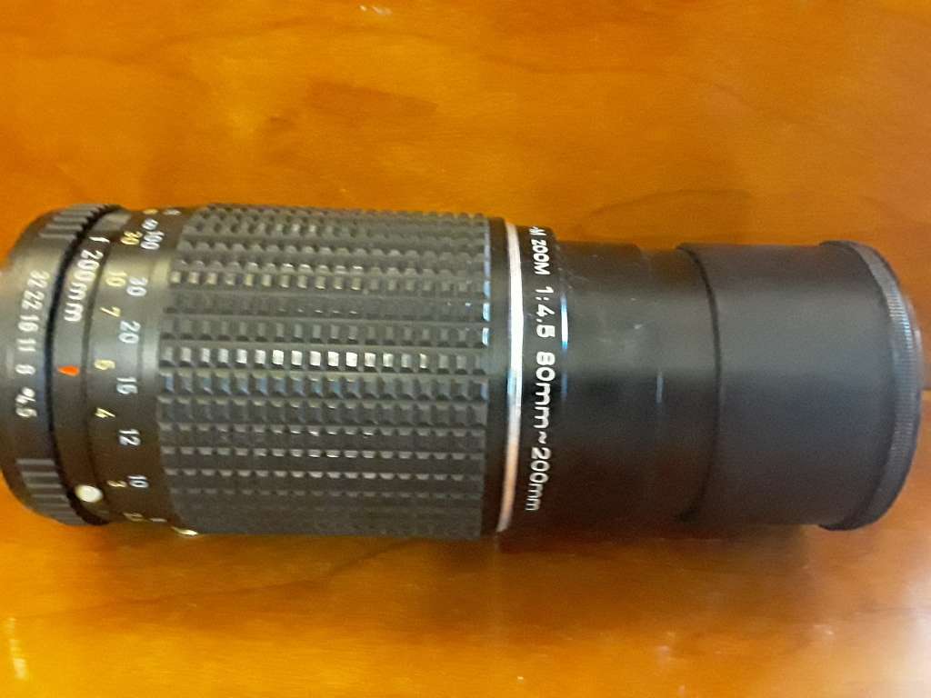 SMC Pentax -M Zoom  1.4.5 80mm - 200mm Japan Camera Lens