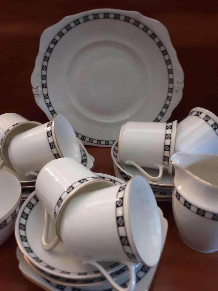 Czechoslovakia  twenty one piece Tea Set