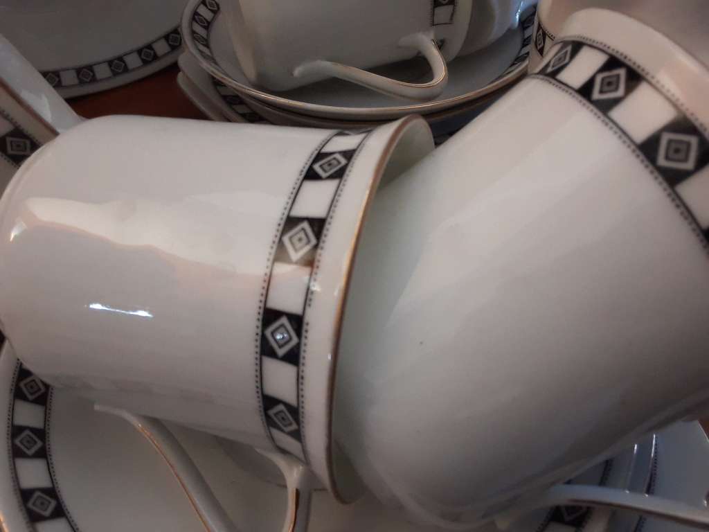 Czechoslovakia  twenty one piece Tea Set