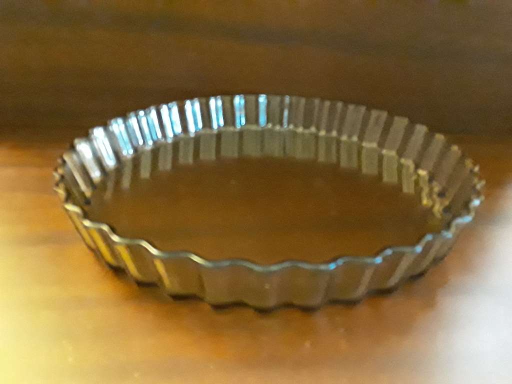 l Amber Pie Glass Dish 27 cm