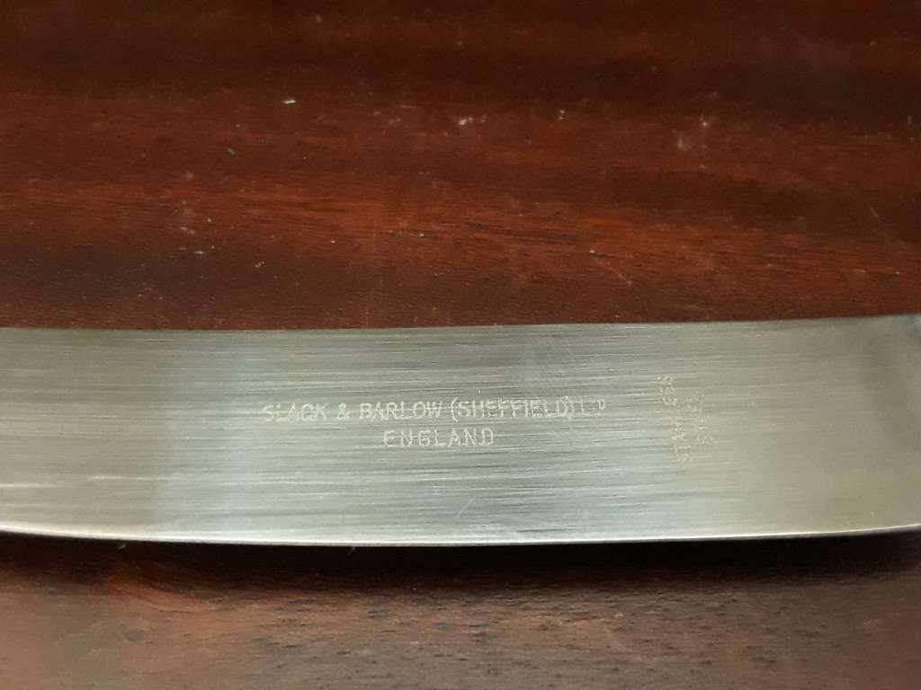 Slack & Barlow Sheffield England   Cutlery Set