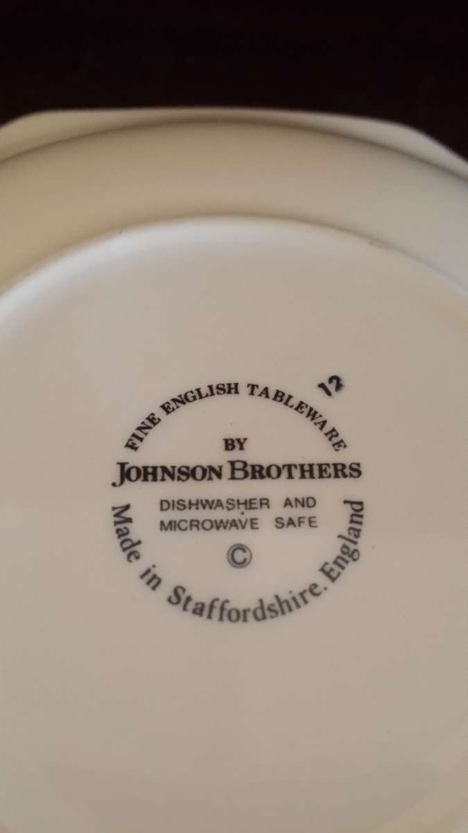 Johnson Bros Staffordshire England Cup and Saucer