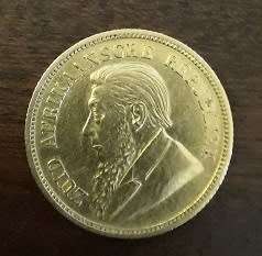 Coins -  Paul Kruger  Gold 1/2 half Pound / Pond 1895 Zuid Afrikaansche Republiek