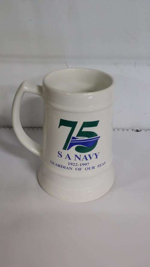 SA  NAVY  MUG / TANKARD