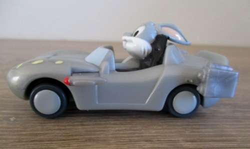Maxx Bugs Bunny in his cool car.