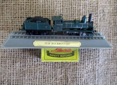 So Sweet !!!!  Die Cast Miniature Model PLM 'Bourbonnais' Steam Locomotive 2003 Del Prado Japan Co