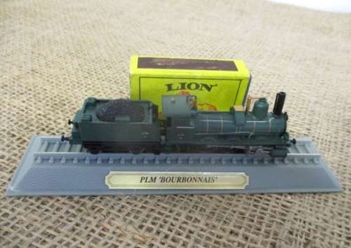 So Sweet !!!!  Die Cast Miniature Model PLM 'Bourbonnais' Steam Locomotive 2003 Del Prado Japan Co