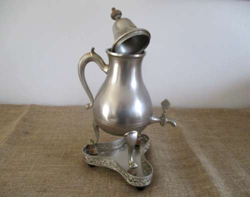 Vintage Masterpiece !!!!  Vintage Samovar with tray   Metawa   Holland  F2