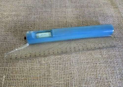 Vintage Rolling Ruler   30cm  Drawing vertical  parallel lines circles