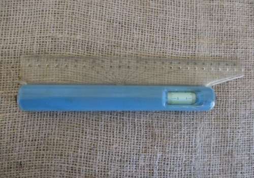 Vintage Rolling Ruler   30cm  Drawing vertical  parallel lines circles