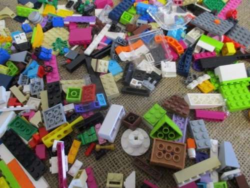For Warren only - A Whole Load Of Mixed Bag Of Genuine Lego    Over 450x Pieces