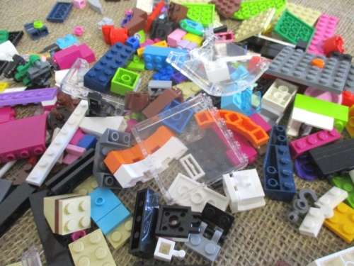 For Warren only - A Whole Load Of Mixed Bag Of Genuine Lego    Over 450x Pieces
