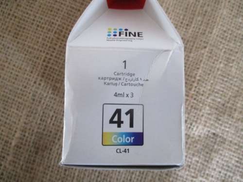 2x Genuine Canon Cartridges :  1x Canon PG-40 Black & 1x Canon ChromaLife CL-41 Color