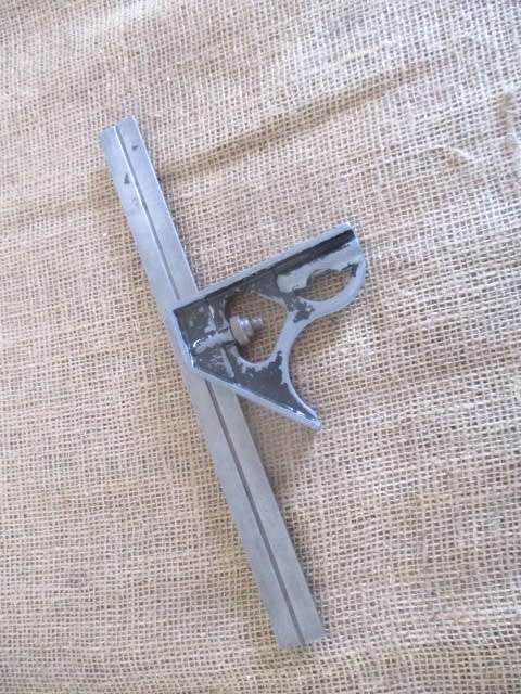 Vintage #1271-M Miller Falls Co 300mm Adjustable Engineers Combination Square    Made In USA