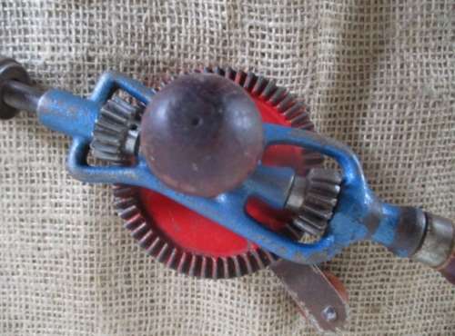 Handy Vintage German Manufactured De-Ka-Pum Hand Drill          Made In Western Germany