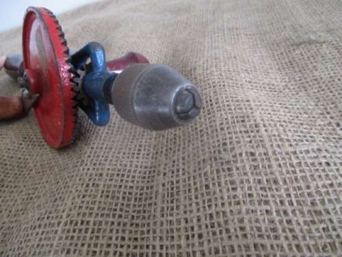 Handy Vintage German Manufactured De-Ka-Pum Hand Drill          Made In Western Germany