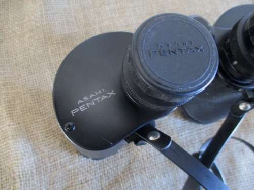 See Far & Clear......Vintage Asahi Pentax 7 x 50 Field 7.1gr Binocular In Original Case